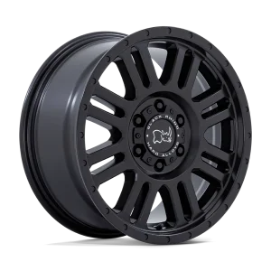 Black Rhino – YELLOWSTONE – Black – 16″x8″ 38mm – All weather Wheels – 1680YWN386130M84